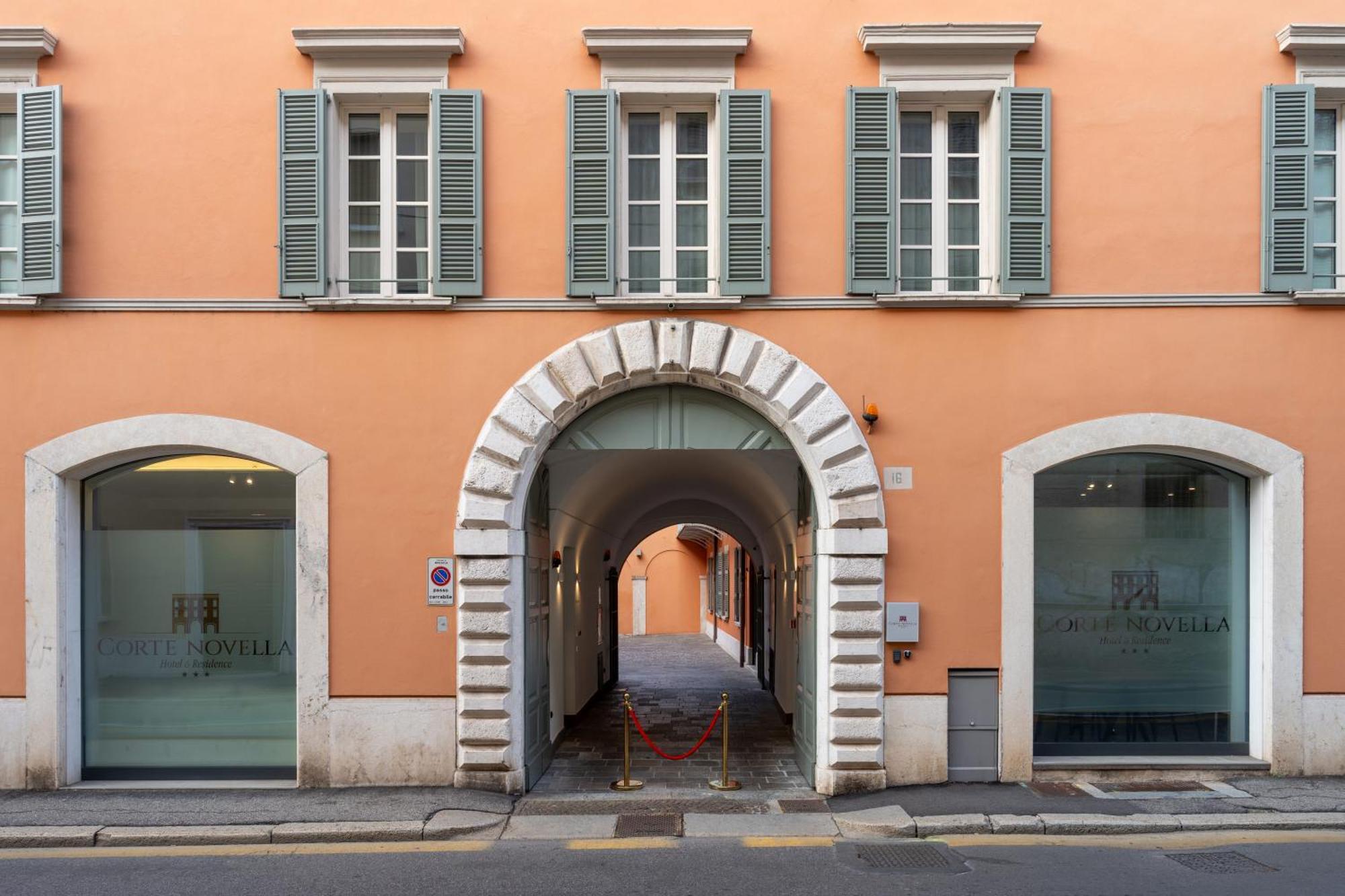 Corte Novella Hotel & Residence Brescia Exteriör bild
